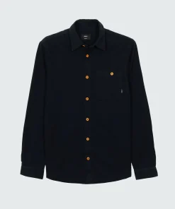 New Finisterre Men's Gylly Shirt Black
