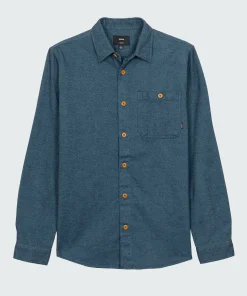 Shop Finisterre Men's Gylly Shirt OceanDobby