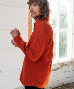Hot Finisterre Men's Gylly Shirt DarkRosewood