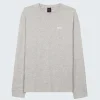 Best Sale Finisterre Men's Harlyn Logo Long Sleeve T-Shirt GreyMarl