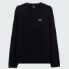 Hot Finisterre Men's Harlyn Logo Long Sleeve T-Shirt Black