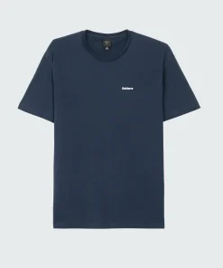 Hot Finisterre Men's Harlyn Logo T-Shirt Navy