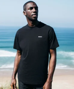 Best Sale Finisterre Men's Harlyn Logo T-Shirt Black