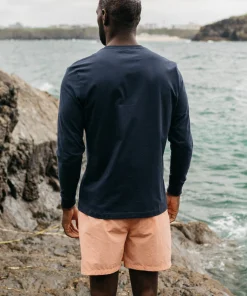 Flash Sale Finisterre Men's Harlyn Long Sleeve T-Shirt Navy