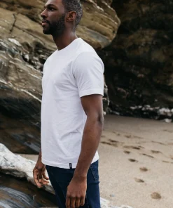 Fashion Finisterre Men's Harlyn T-Shirt White