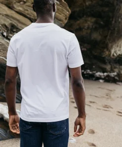 Fashion Finisterre Men's Harlyn T-Shirt White