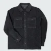 Outlet Finisterre Men's Hegen Fleece Shirt Raven
