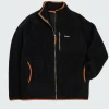Sale Finisterre Men's Hegen Full Zip Fleece RavenBlack