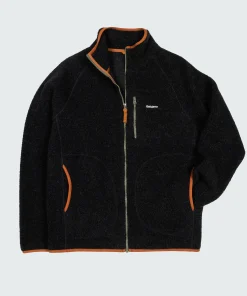 Sale Finisterre Men's Hegen Full Zip Fleece RavenBlack