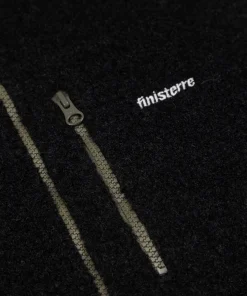 Sale Finisterre Men's Hegen Full Zip Fleece RavenBlack