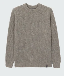 Outlet Finisterre Men's Mora Knit Sweater WildSage