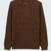 Store Finisterre Men's Mora Knit Sweater Timber