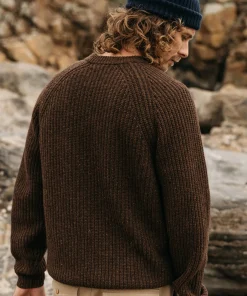 Store Finisterre Men's Mora Knit Sweater Timber