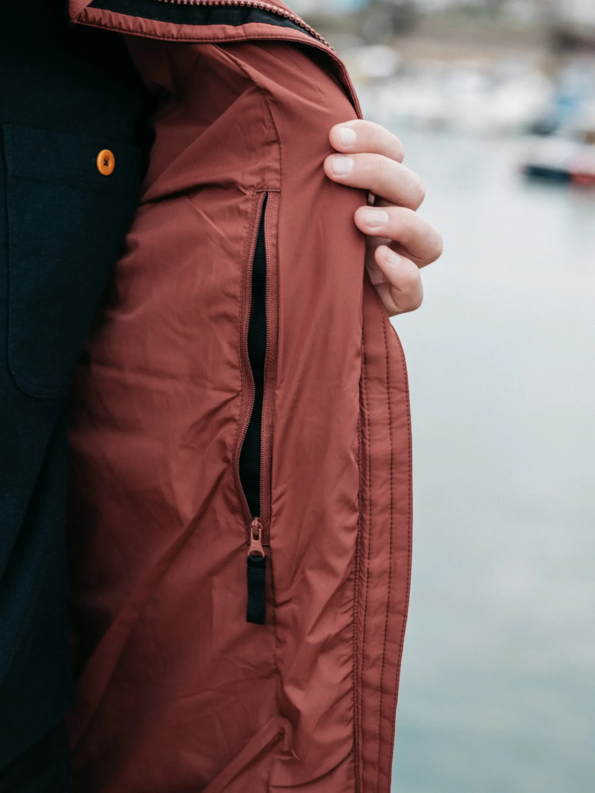 Flash Sale Finisterre Men's Nebulas Insulated Jacket DarkRosewood