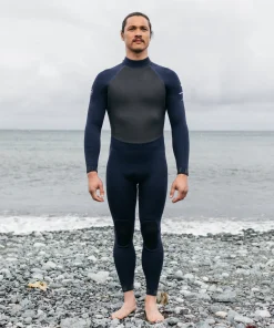 Flash Sale Finisterre Men's Nieuwland 5.5/4.5mm Yulex® Back Zip Wetsuit Ink