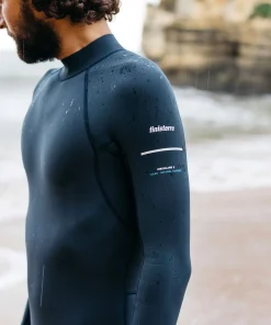Discount Finisterre Men's Nieuwland 2mm Yulex® Back Zip Long Sleeve Spring Suit DarkOzone