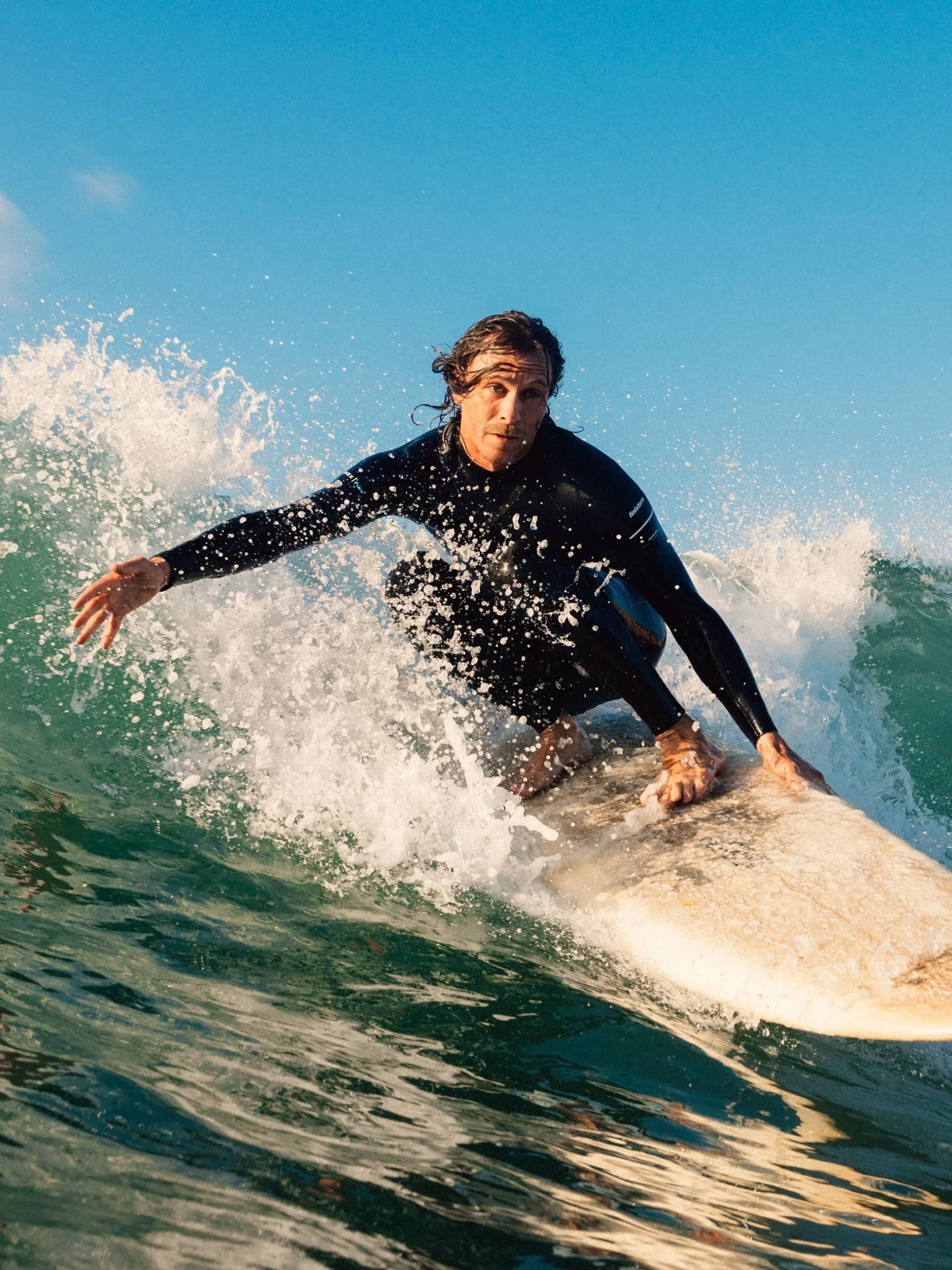 Best Finisterre Men's Nieuwland 4.5/3.5mm Yulex® Chest Zip Wetsuit Ink