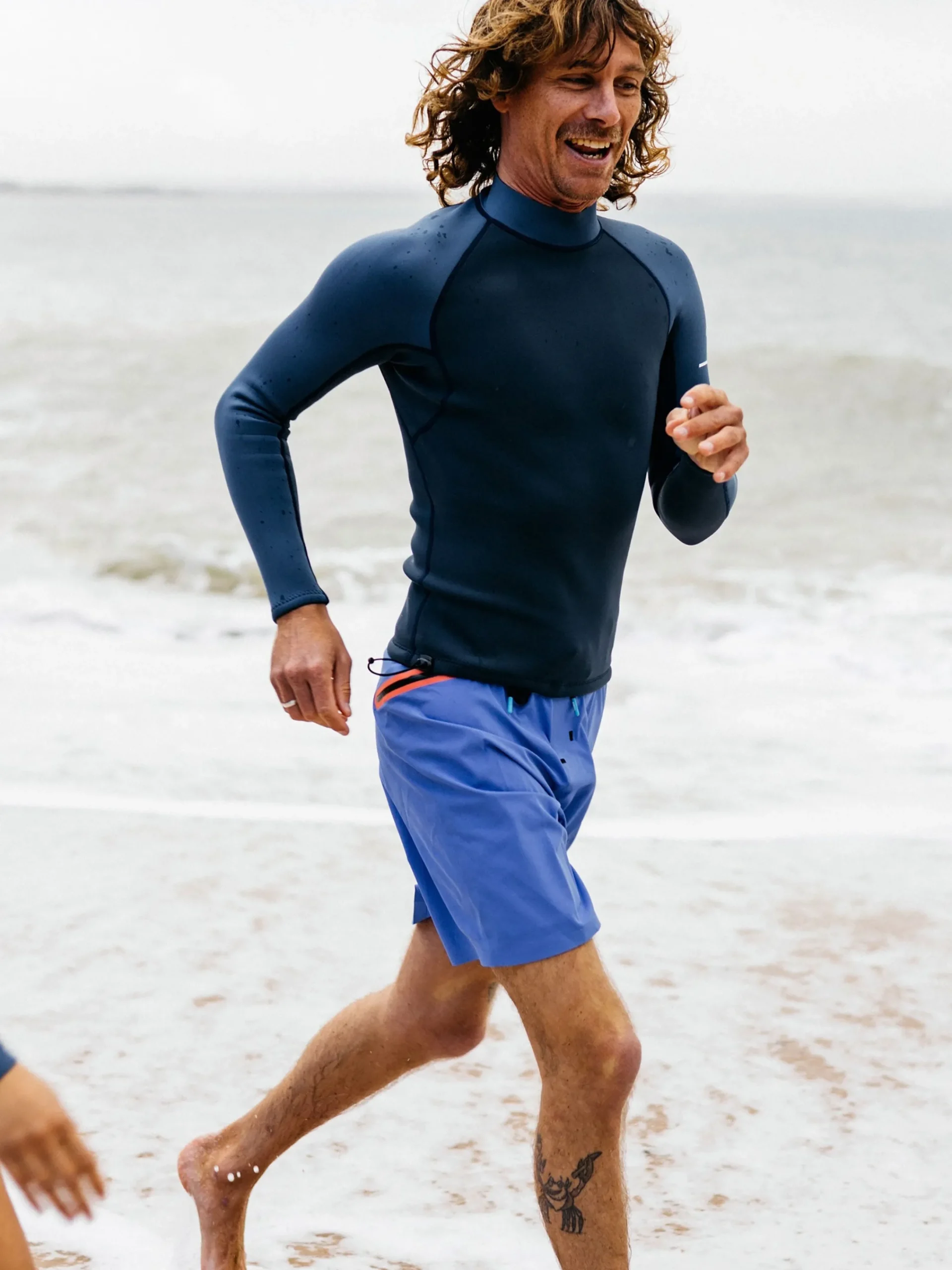 Sale Finisterre Men's Nieuwland 2mm Yulex® Long Sleeve Top DarkOzone