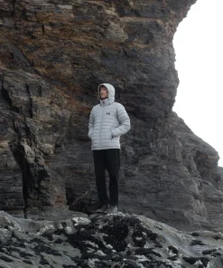 New Finisterre Men's Nimbus Hooded Jacket Whale
