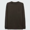Cheap Finisterre Men's Orca Recycled Pocket Long Sleeve T-Shirt RavenBlack