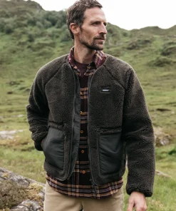 Sale Finisterre Men's Orsik Fleece Jacket RavenBlack