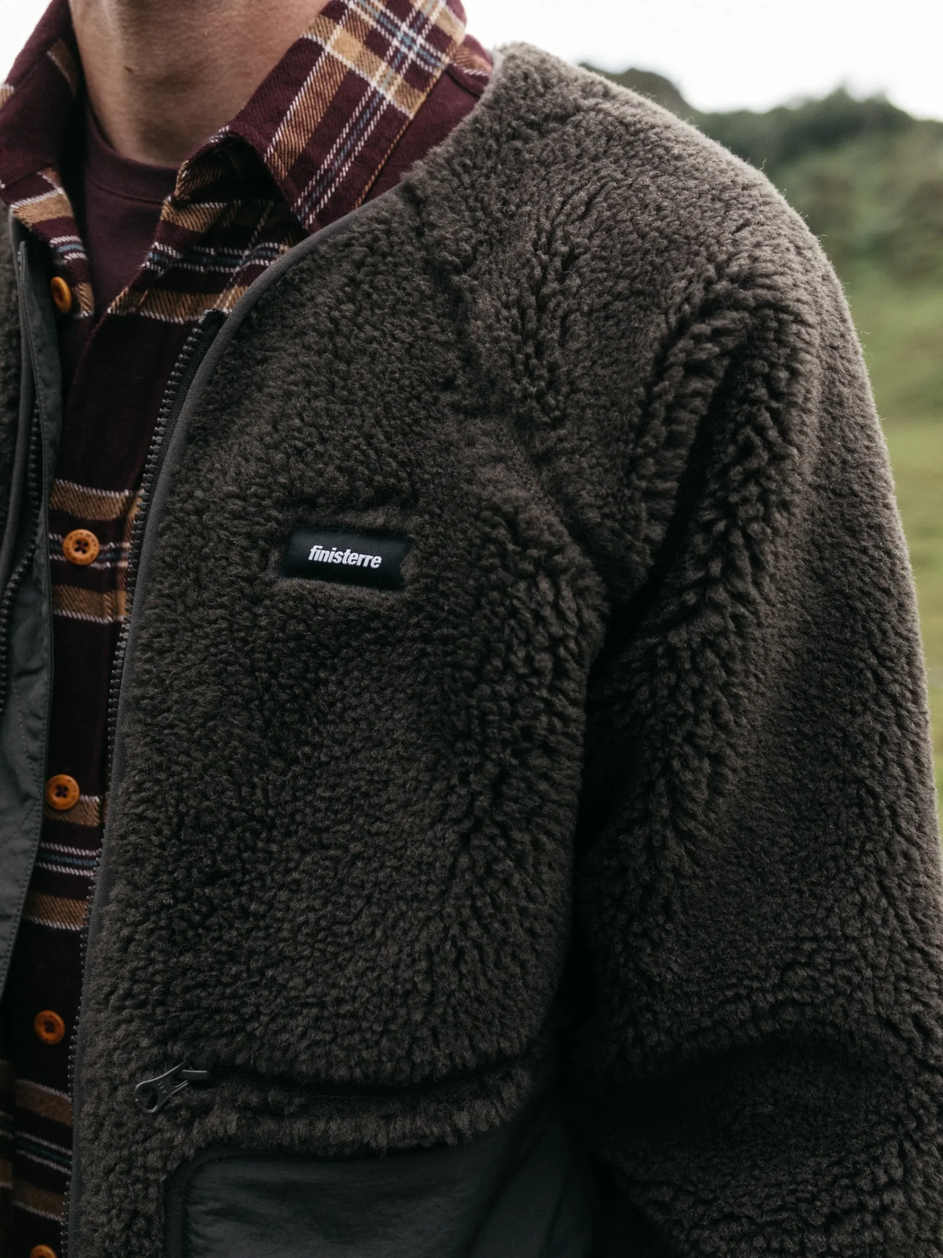 Sale Finisterre Men's Orsik Fleece Jacket RavenBlack
