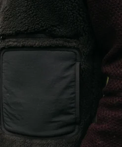 Outlet Finisterre Men's Orsik Fleece Vest RavenBlack
