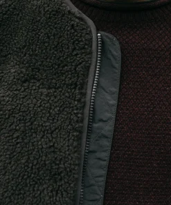 Outlet Finisterre Men's Orsik Fleece Vest RavenBlack