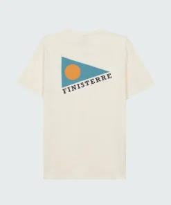Sale Finisterre Men's Pendant T-Shirt Ecru