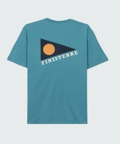 Shop Finisterre Men's Pendant T-Shirt OceanStorm