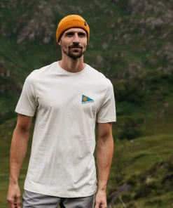 Sale Finisterre Men's Pendant T-Shirt Ecru