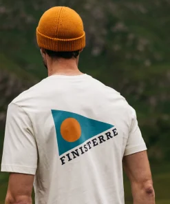 Sale Finisterre Men's Pendant T-Shirt Ecru