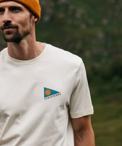 Sale Finisterre Men's Pendant T-Shirt Ecru