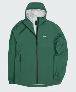 New Finisterre Men's Rainbird Waterproof Jacket PineShadow