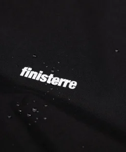 Fashion Finisterre Men's Rainbird Waterproof Jacket Black