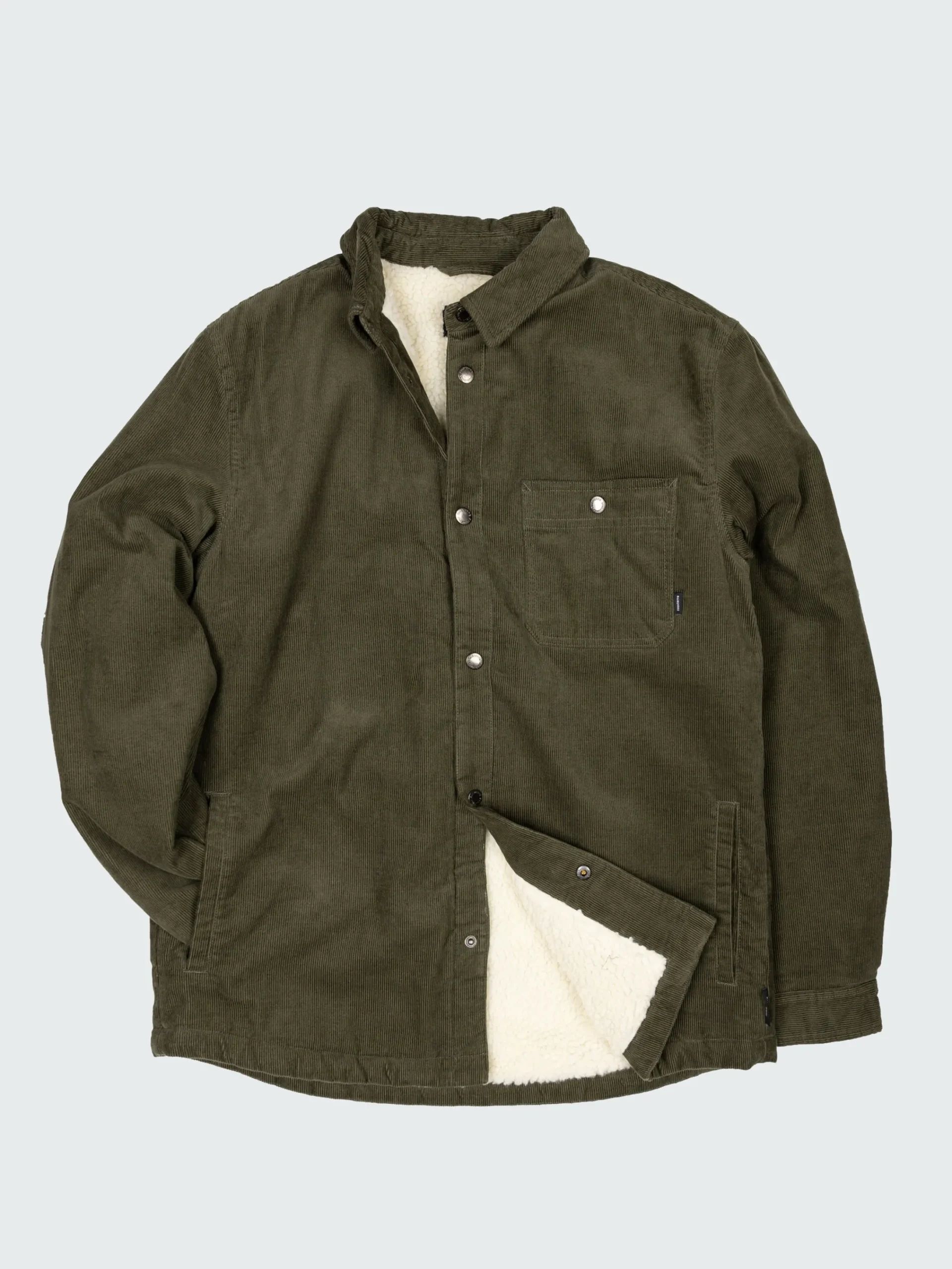 Best Sale Finisterre Men's Rigger Fleece Lined Jacket Olive