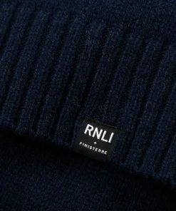 Online Finisterre Men's RNLI Polperro Sweater Navy