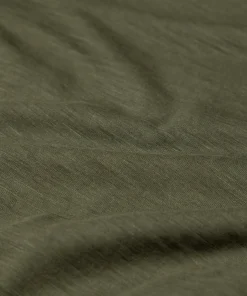 Hot Finisterre Men's Seeker Merino Long Sleeve T-Shirt Olive