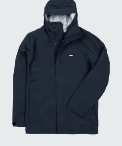 Outlet Finisterre Men's Skybird Waterproof Jacket Navy