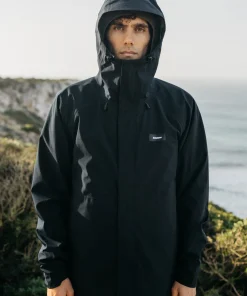 Online Finisterre Men's Skybird Waterproof Jacket Black