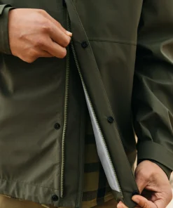 Hot Finisterre Men's Skybird Waterproof Jacket Olive