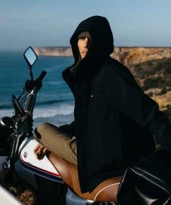 Online Finisterre Men's Skybird Waterproof Jacket Black