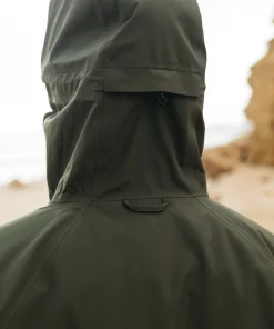 Hot Finisterre Men's Skybird Waterproof Jacket Olive