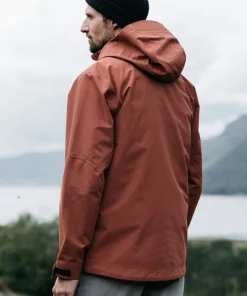 Outlet Finisterre Men's Stormbird Waterproof Jacket DarkRosewood