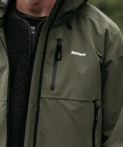 Fashion Finisterre Men's Stormbird Waterproof Jacket Olive