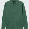 Discount Finisterre Men's Tonkin Work Shirt PineShadow