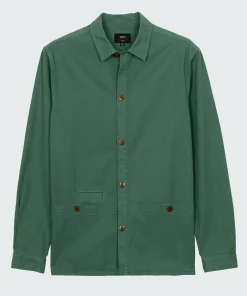 Discount Finisterre Men's Tonkin Work Shirt PineShadow