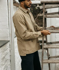Cheap Finisterre Men's Tonkin Work Shirt Flint