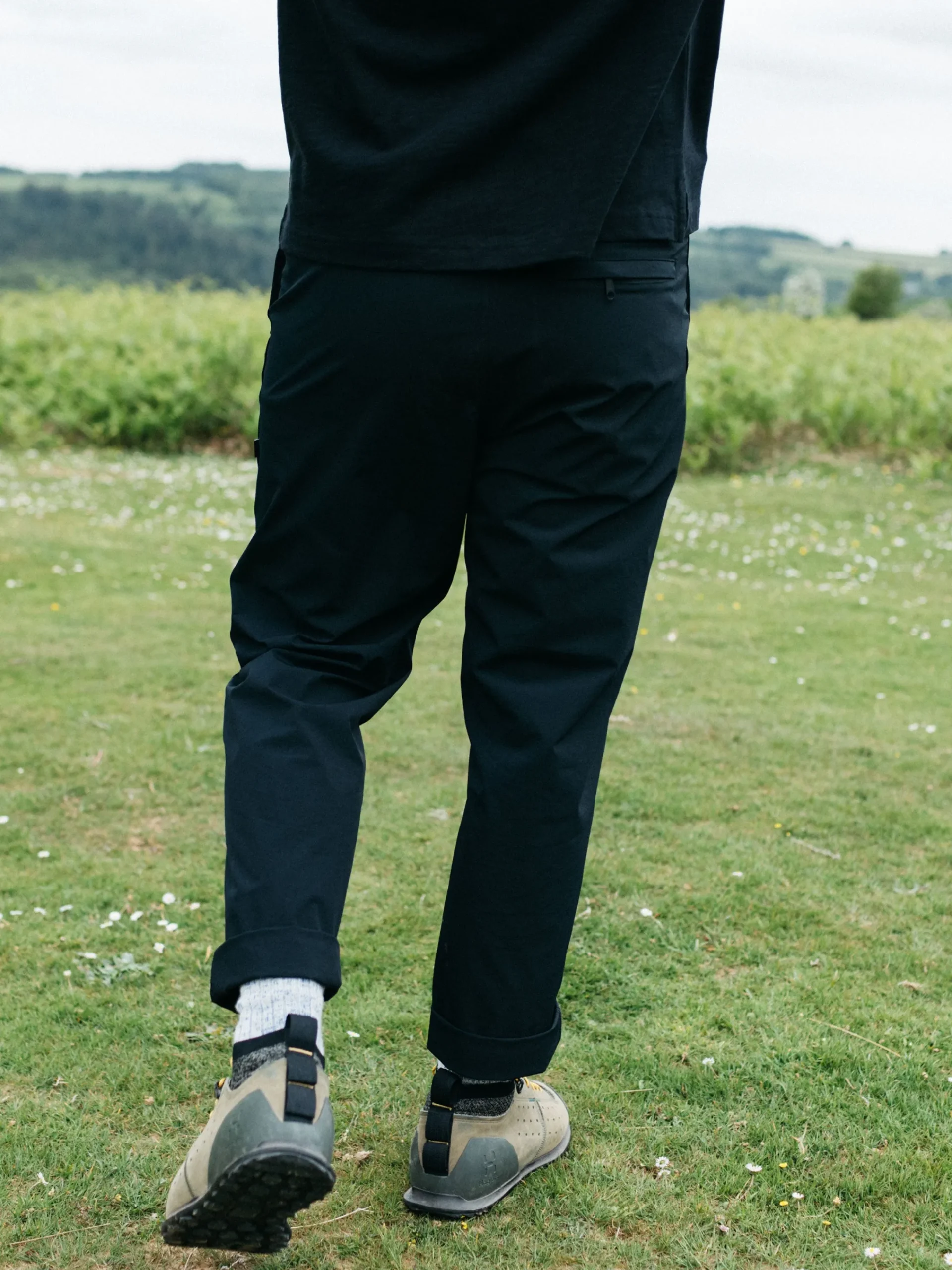 Best Finisterre Men's Walker Pant Black
