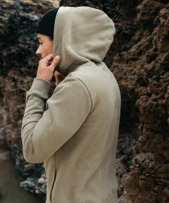Clearance Finisterre Men's Zawn Hoodie WillowGreen